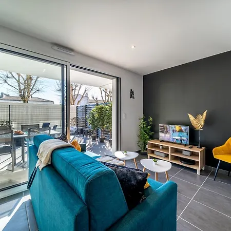 La Pepite - Appt En Hypercentre Au Calme, Terrasse Et Garage - Res Meyer Apartamento Royan